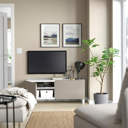 BESTÅ, banco para TV+puertas. 3 de 6 abrir diálogo