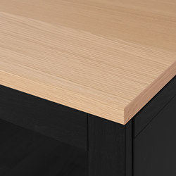Measurement Illustration - BESTÅ storage combination with doors