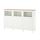Select colour variation: White-oak veneer / LAPPVIKEN white / SINDVIK white clear glass