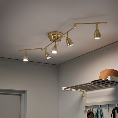 BAROMETER, ceiling track, 5-spots. 2 of 3 open dialog