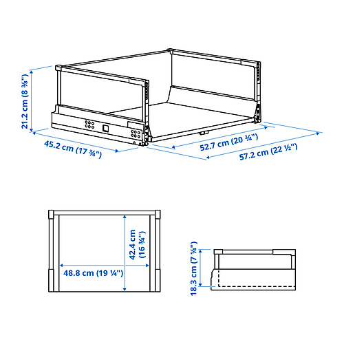 MAXIMERA, drawer, high. 2 of 3 open dialog