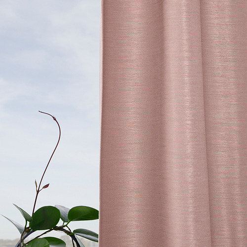 VILBORG, room darkening curtains, 1 pair. 4 of 8 open dialog