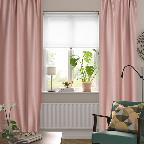 VILBORG, room darkening curtains, 1 pair. 3 of 8 open dialog
