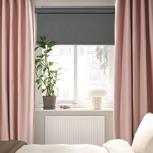 VILBORG, room darkening curtains, 1 pair. 2 of 8 open dialog