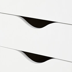 Measurement Illustration - FRIIDROTT 4-drawer filing cabinet with wheels