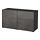 Select colour variation: KALLVIKEN dark gray/black-brown, 47 1/4 "x16 1/2 "x25 5/8 "