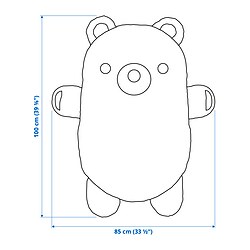 Measurement Illustration - GREJSIMOJS soft toy
