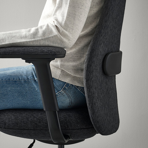 GRÖNFJÄLL, office chair with armrests. 9 of 12 open dialog