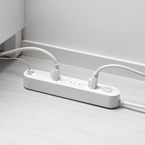 KOPPLA, 5 outlet power strip & 2 USB ports. 2 of 2 open dialog