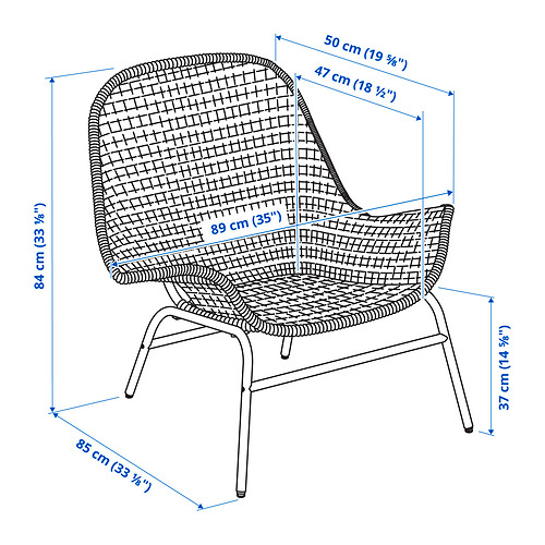 FRYKSÅS, sillón con cojín. 9 de 9 abrir diálogo