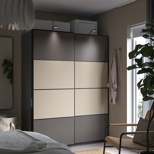 MEHAMN, 4 panels for sliding door frame. 4 of 6 open dialog