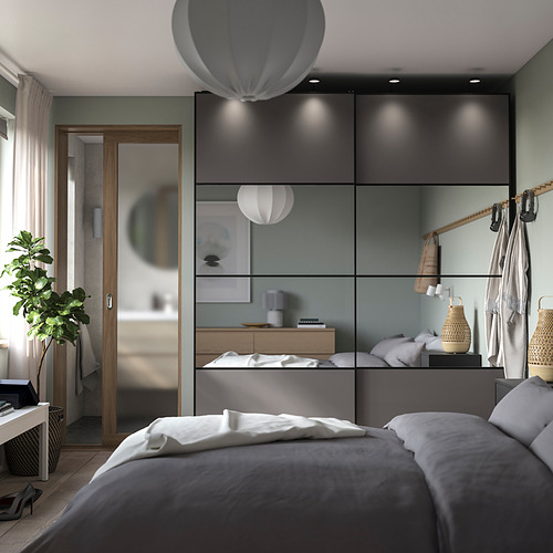 PAX / MEHAMN / AULI, closet con puertas corredizas. 4 de 5 abrir diálogo