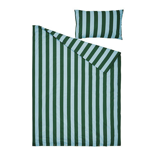 SLÅNHÖSTMAL, funda nórdica+funda(s) de almohada. 2 de 3 abrir diálogo
