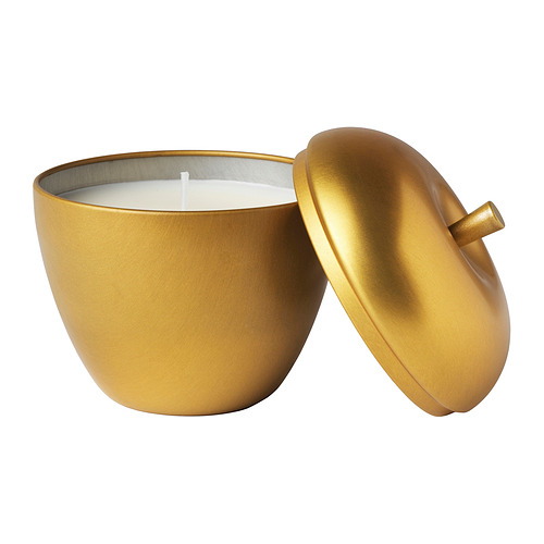 VINTERFINT, vela aromática+recipiente de metal. 3 de 4 abrir diálogo