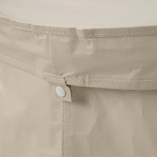 Primer plano de los bolsos DIMPA, asa blanca resistente y costuras duraderas, que muestran calidad y artesanía.
