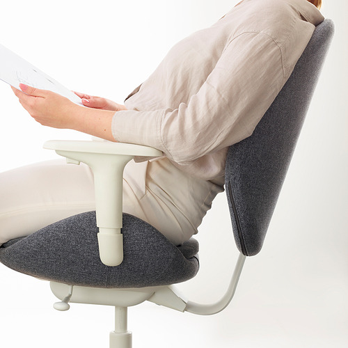 HATTEFJÄLL, office chair with armrests. 9 of 11 open dialog