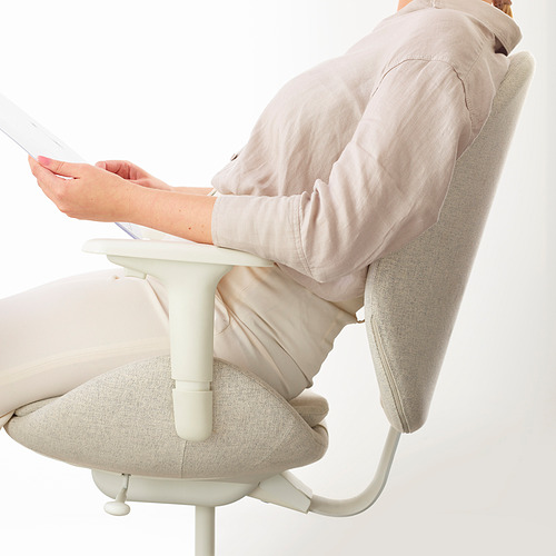 HATTEFJÄLL, office chair with armrests. 10 of 16 open dialog