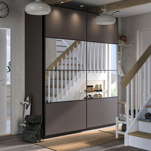 PAX / MEHAMN / AULI, closet con puertas corredizas. 2 de 5 abrir diálogo
