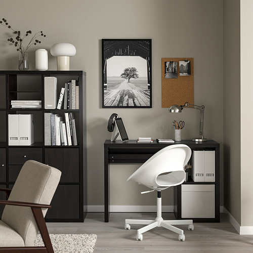 KALLAX / LOBERGET, escritorio+silla. 2 de 8 abrir diálogo