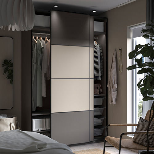 PAX / MEHAMN, closet con puertas corredizas. 3 de 5 abrir diálogo