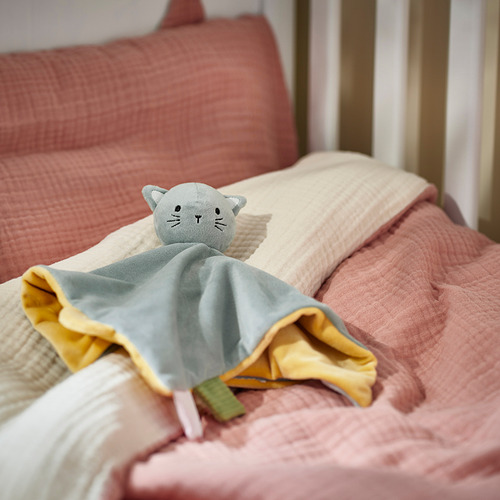 GULDVÄVARE, snuggle blanket with soft toy. 2 of 3 open dialog