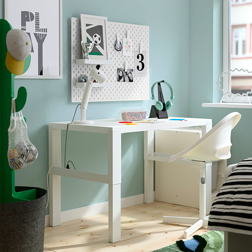PÅHL, desk with height adjustable. 2 of 6 open dialog