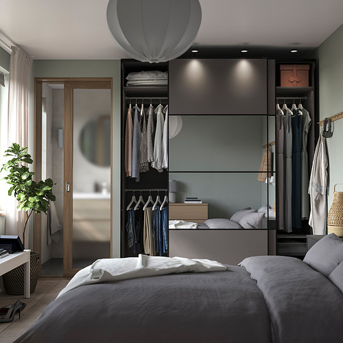 PAX / MEHAMN / AULI, closet con puertas corredizas. 5 de 5 abrir diálogo