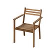 ASKHOLMEN silla con reposabrazos exterior 