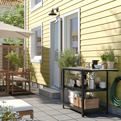 GRILLSKÄR, sink unit with side table. 2 of 8 open dialog
