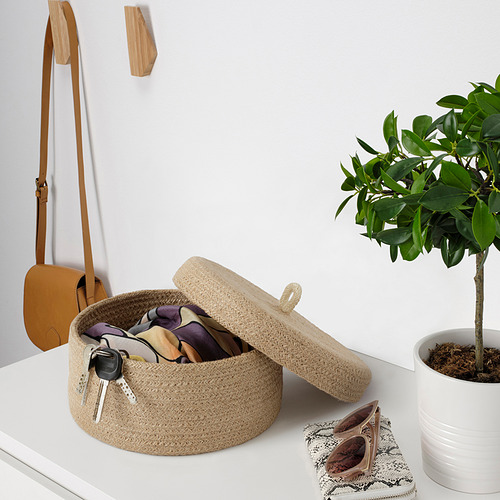 LJUNGAN, basket with lid. 2 of 4 open dialog