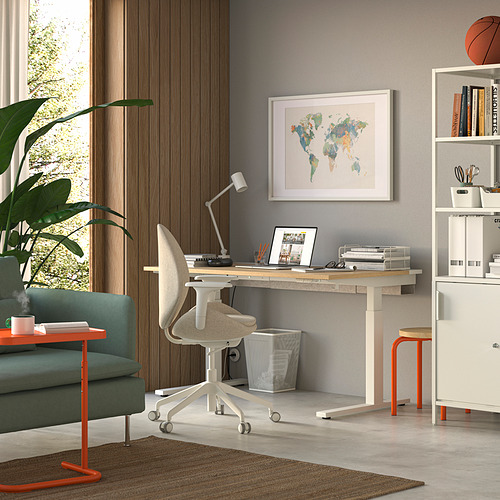 HATTEFJÄLL, office chair with armrests. 7 of 16 open dialog