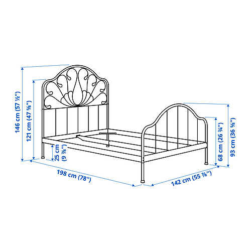 MELLGRUND, bed frame. 8 of 8 open dialog