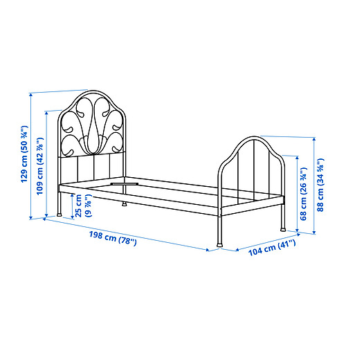 MELLGRUND, bed frame. 8 of 8 open dialog