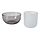Current variation: Grey / frosted glass