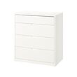 TONSTAD 4-drawer chest 