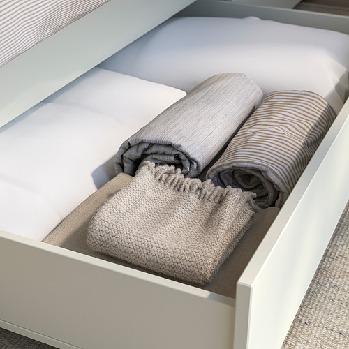 GULLABERG, bed frame with 2 storage boxes. 5 of 7 open dialog