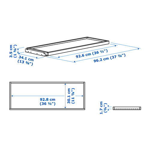 KOMPLEMENT, pull-out tray. 4 of 5 open dialog