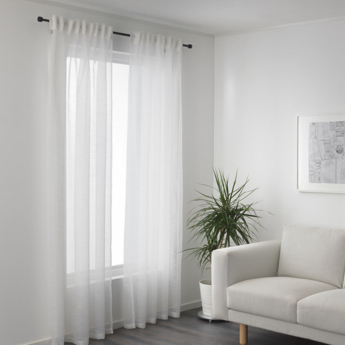 GJERTRUD, Translucent curtain, 1 pair. 3 of 5 open dialog