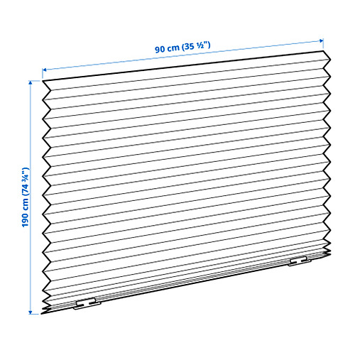 SCHOTTIS, pleated shade. 8 of 8 open dialog