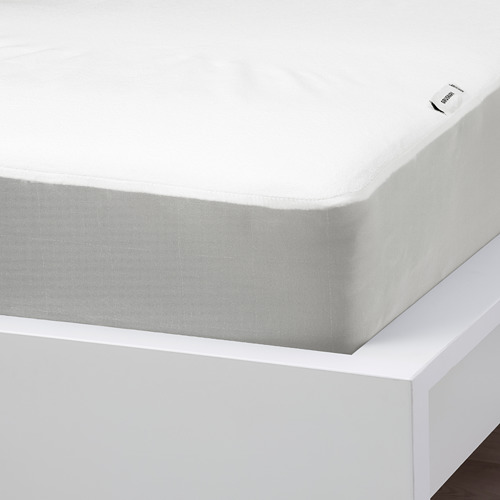 GRUSNARV, waterproof mattress protector. 3 of 4 open dialog