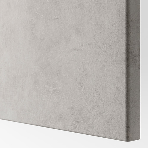 Primer plano de la superficie lisa y texturizada de un mueble sofisticado, gris, material de alta calidad.