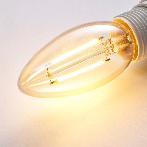 LUNNOM, LED bulb E12 210 lm 2200K. 3 of 3 open dialog