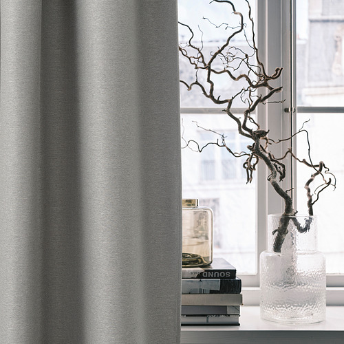 VILBORG, room darkening curtains, 1 pair. 5 of 6 open dialog
