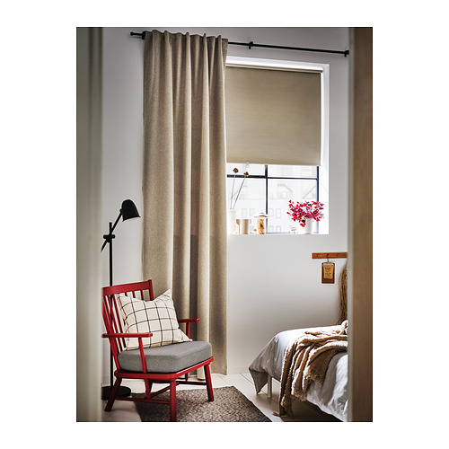ROSENMANDEL, room darkening curtains, 1 pair. 4 of 12 open dialog