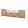 Select colour variation: HEDEVIKEN oak veneer/white, 94 1/2 "x16 1/2 "x29 1/8 "