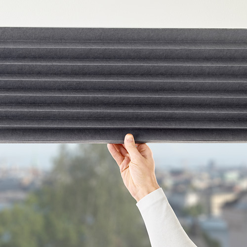 SCHOTTIS, blackout pleated blind. 4 of 8 open dialog