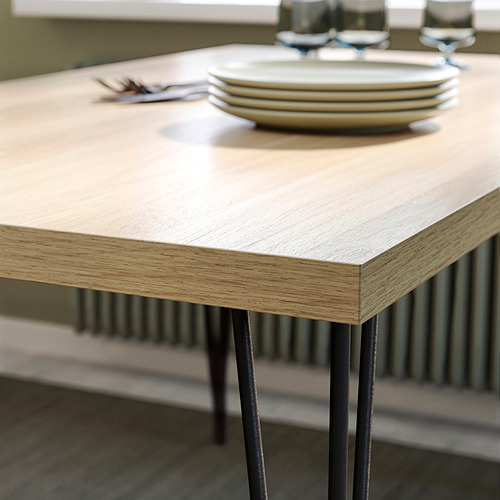 SKÅLSTA, dining table and 4 chairs. 4 of 7 open dialog
