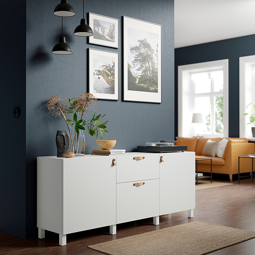 BESTÅ, mueble sala con guía para gaveta, apertura presión. 3 de 10 abrir diálogo