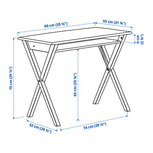 BOLLPOJKE / BLECKBERGET, desk and chair. 9 of 10 open dialog
