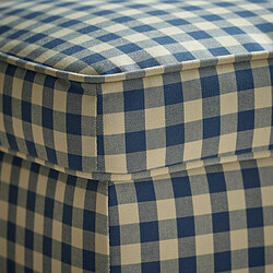 Measurement Illustration - STRANDMON ottoman with storage